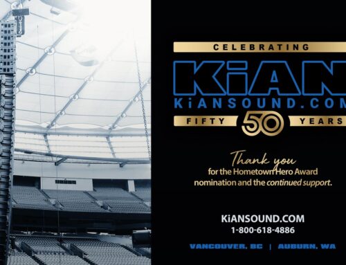 KiAN Sound Nominated for Hometown Hero 2023 Parnelli Award